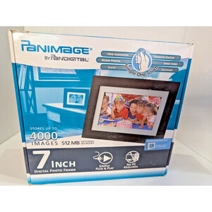 Pandigital 7" LCD Digital Photo Frame - 512MB Memory, Clock, Calendar Free Ship
